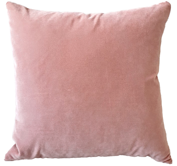 Vintage Floral Fabric Cushion Cover In Muted Pink And Grey Florals