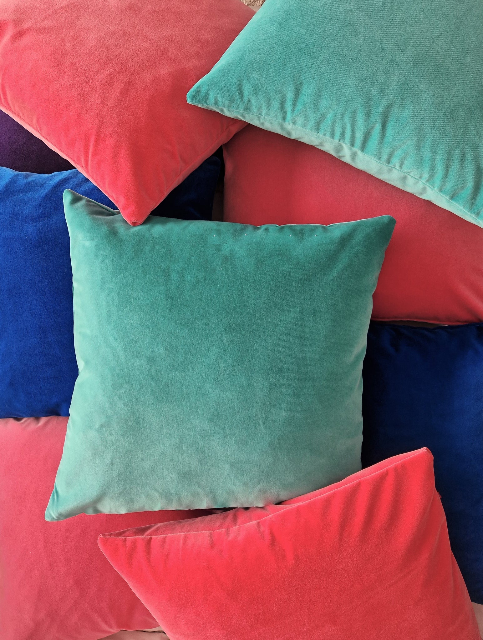 designer velvet cushions by Phillips And Cheers