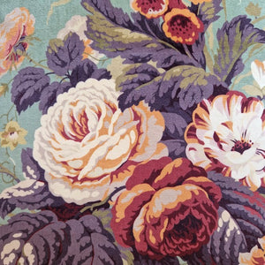 Cushion Cover In Sanderson Stapleton Park Floral Velvet