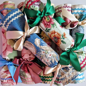 Floral Fabric Crackers by Phillips & Cheers- Made To Order