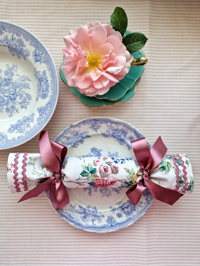 Floral Fabric Crackers by Phillips & Cheers- Made To Order