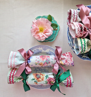 Floral Fabric Crackers by Phillips & Cheers- Made To Order