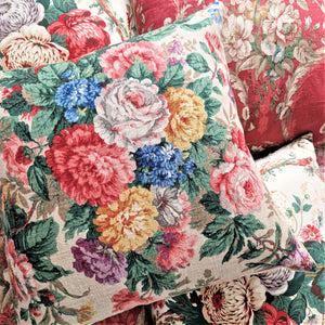 vintage floral cushions by Phillips And Cheers