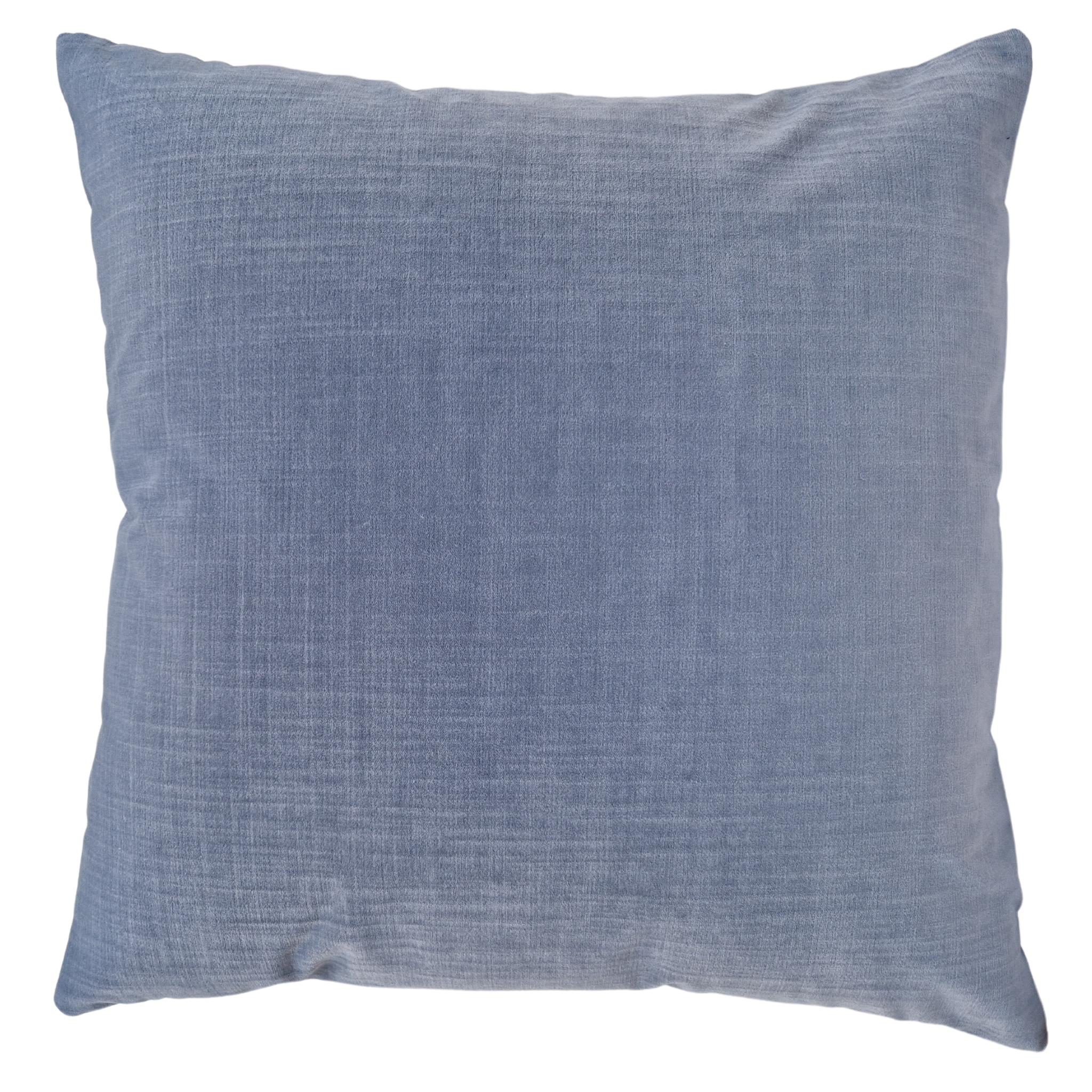 Vintage Floral Cushion Cover In Stunning Blue Sateen Floral Urn design