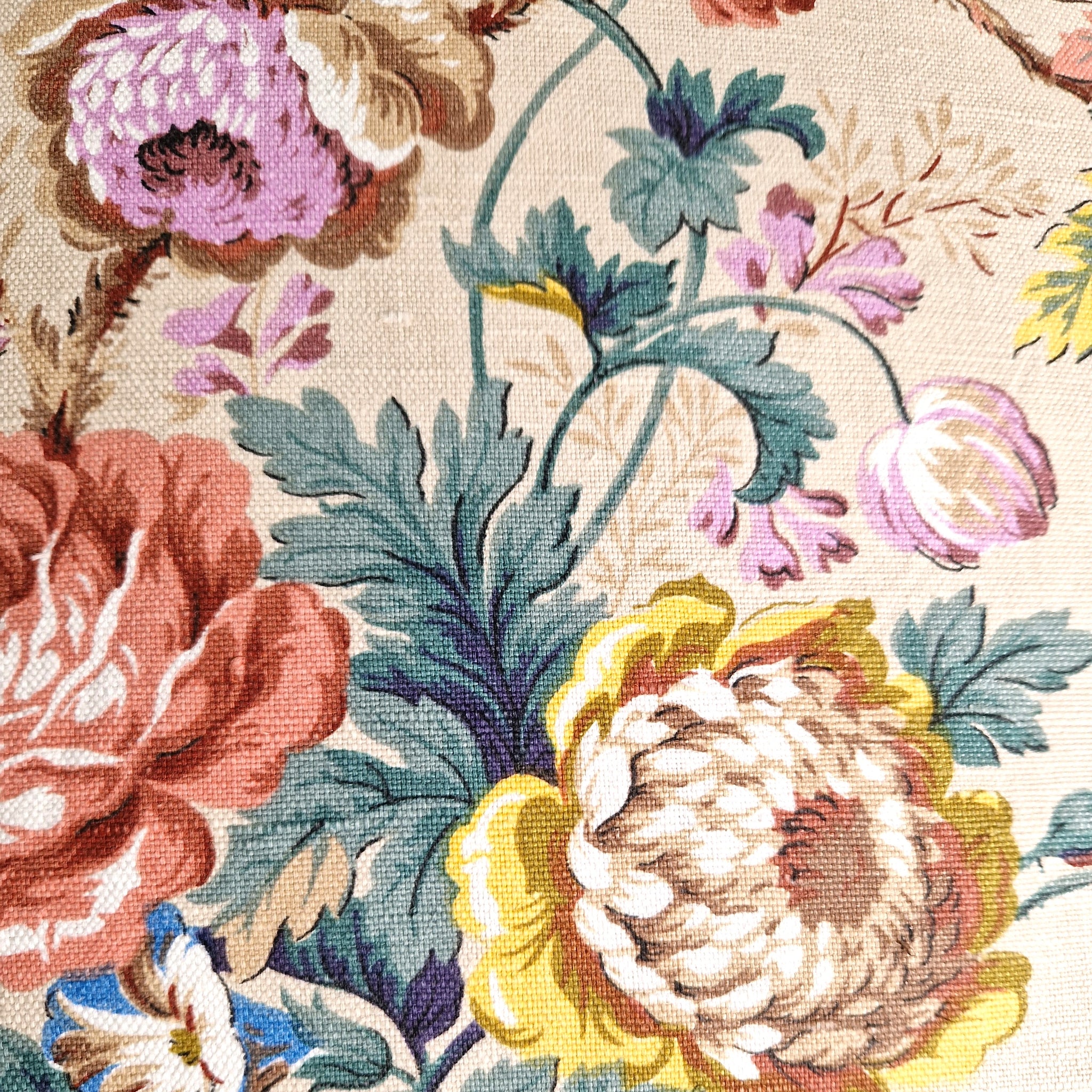 Vintage Chintz Cushion Cover  - Vintage Rambling Rose By Wardle