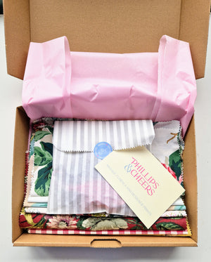 Phillips And Cheers Vintage Fabric Bundle Box