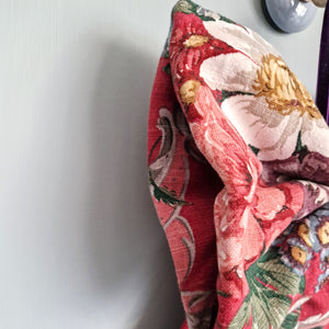 Large Fabric Bow -  Vintage Sanderson 'Bovney' Florals