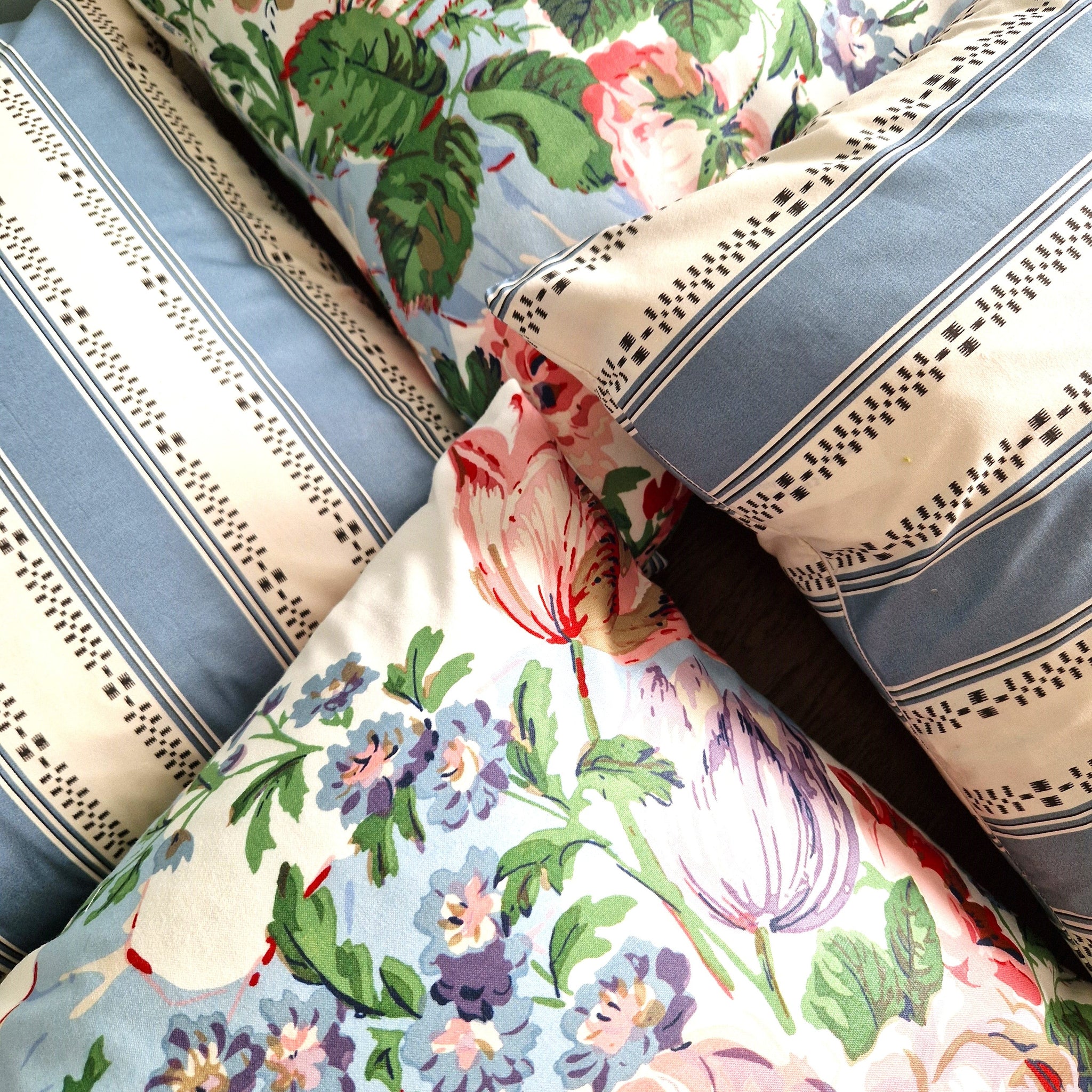 Cushion Cover Warner Grand Bouquet Florals  - 20 inch
