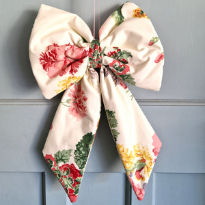 Large Fabric Bow -  Spring Bouquet By Ramm - Modern designer fabric