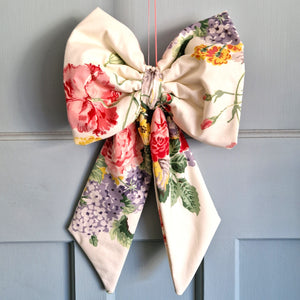 Large Fabric Bow -  Spring Bouquet By Ramm - Modern designer fabric