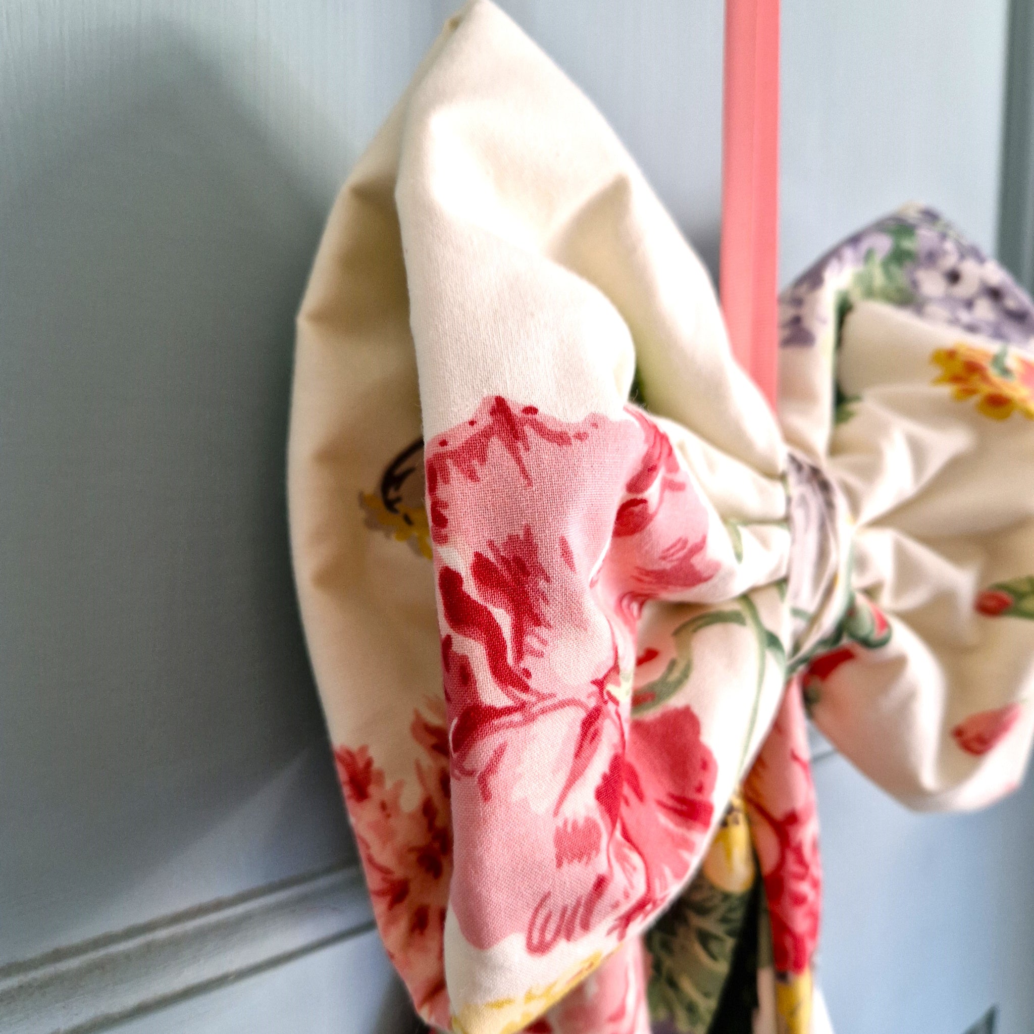 Large Fabric Bow -  Spring Bouquet By Ramm - Modern designer fabric