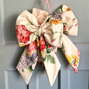 Large Fabric Bow -  Spring Bouquet By Ramm - Modern designer fabric
