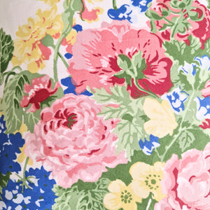 Cushion Cover in Spring Bouquet By Ramm - White
