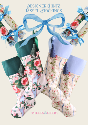 Jean Monro 'Geraldine' Glazed Chintz Christmas Stocking