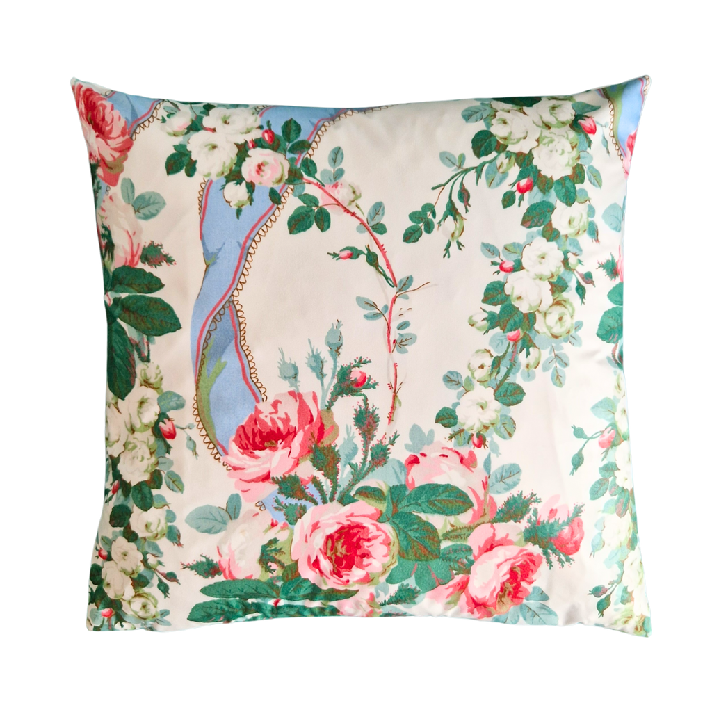 Lee Jofa Rosebank Glazed Chintz 18 inch Cushion Cover
