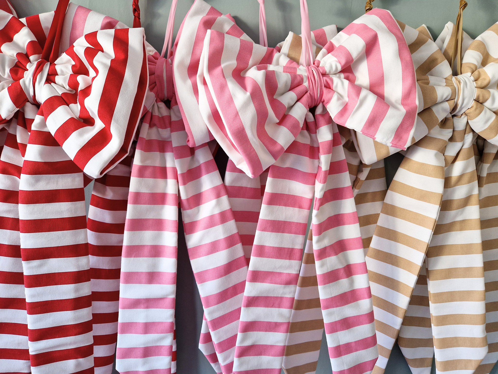 Large Fabric Bows By Phillips And Cheers