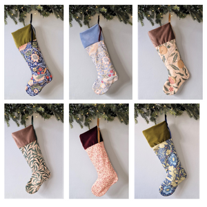 William Morris Christmas Stockings by Phillips And Cheers