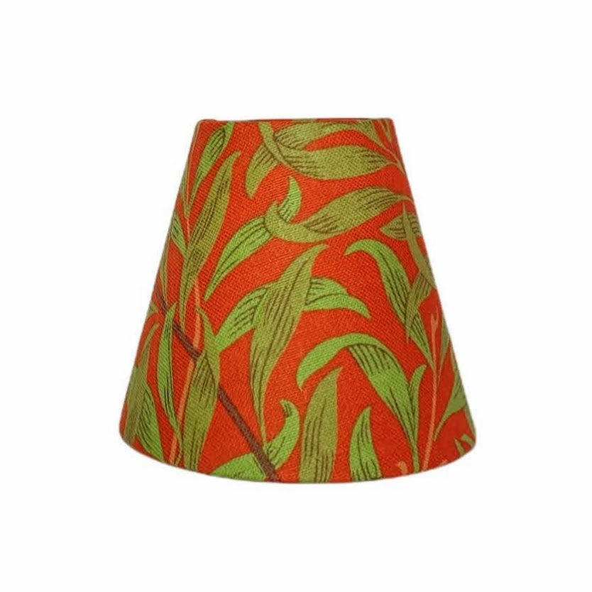 Candle Shade In Morris And Co Ben Pentreath Tomato/Olive