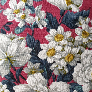 vintage fabric cushion