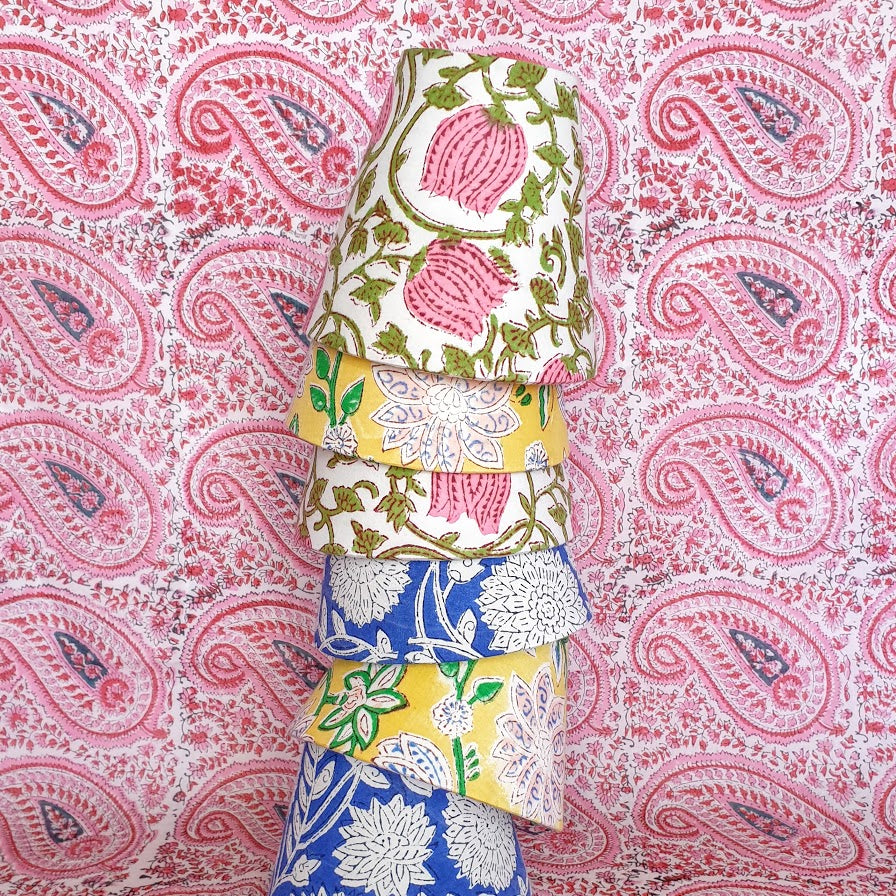 floral candle shades