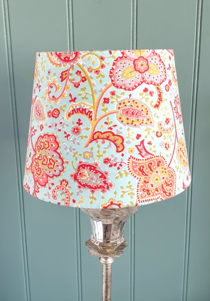 Vintage Floral Empire Shade - Eiderdown Paisley