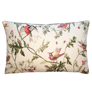 Rectangle Scatter Cushion Cover In Humming Bird Design By Cole And Son