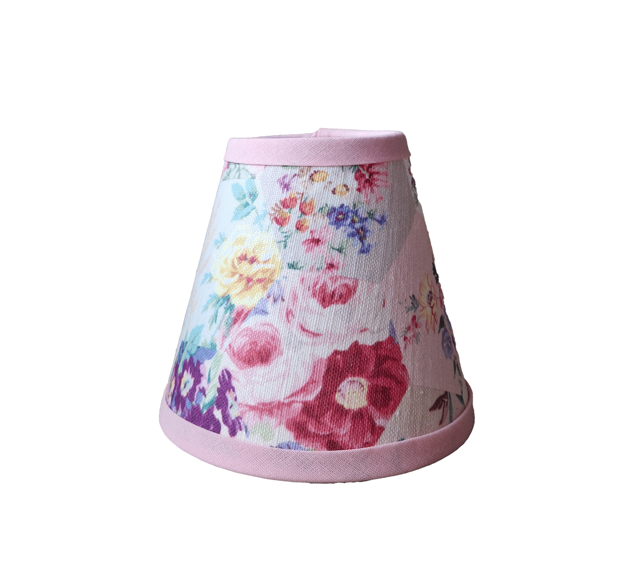 Candle Shade In Patchwork Garden Print