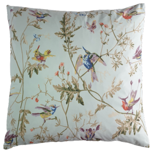 Cushion Cover In Cole And Son 'Humming Bird' Design